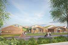 Groupe scolaire et gymnase à la Ville du Bois - Goudenege architectes